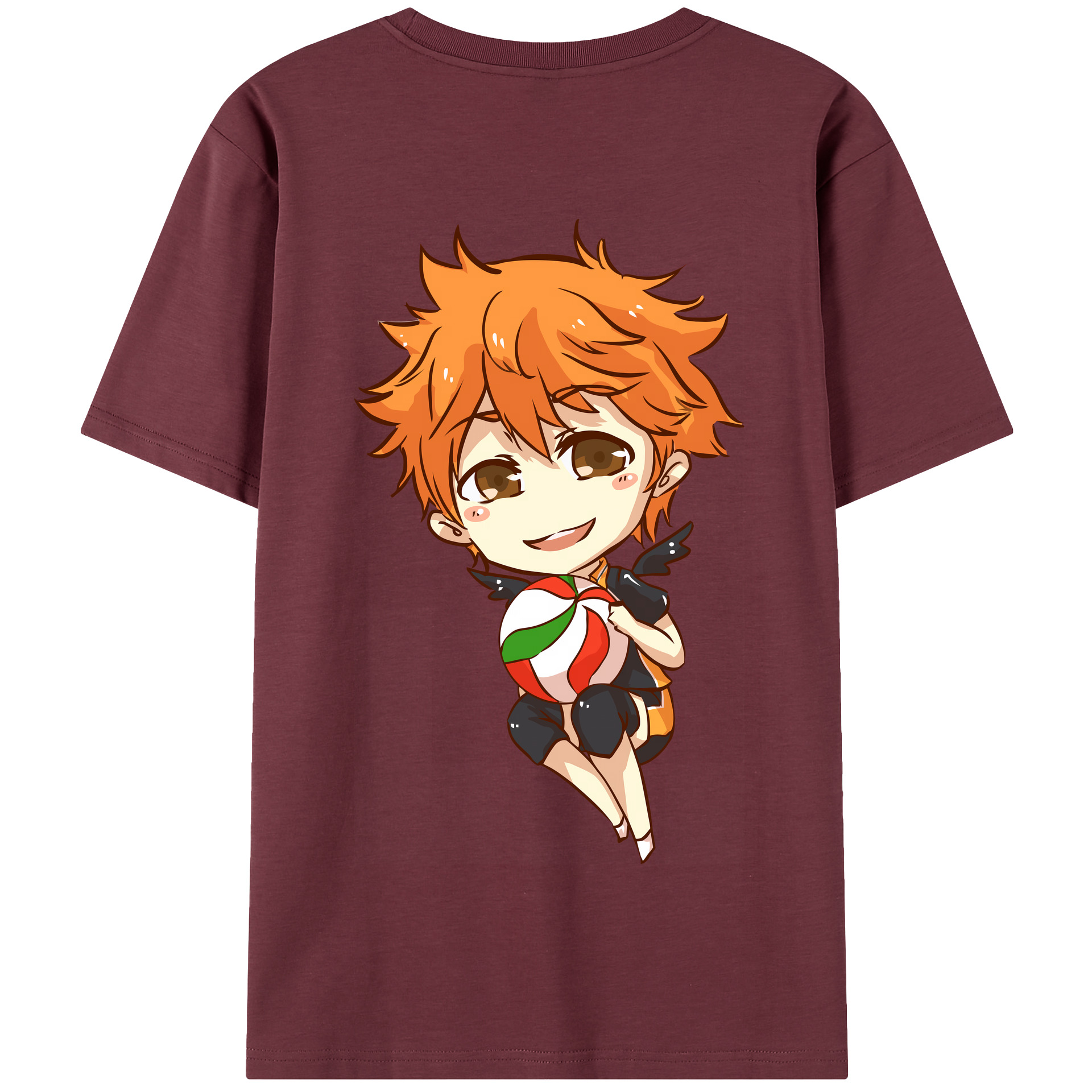 （画像用） ハイキュー!! Haikyu!! 綿100％半袖Tシャツ（背面プリント）